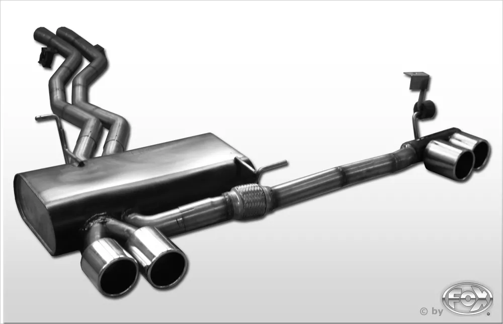 Salida de Escape trasero FOX BMW Z4 E85 derecha / izquierda - 2x90 tipo 12 derecha / izquierda