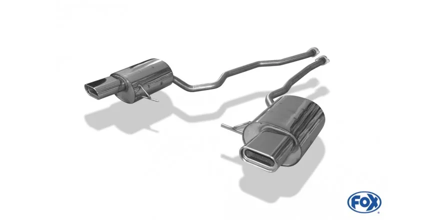 Escape FOX BMW X5 E53 escape final duplex - 160x80 53 duplex