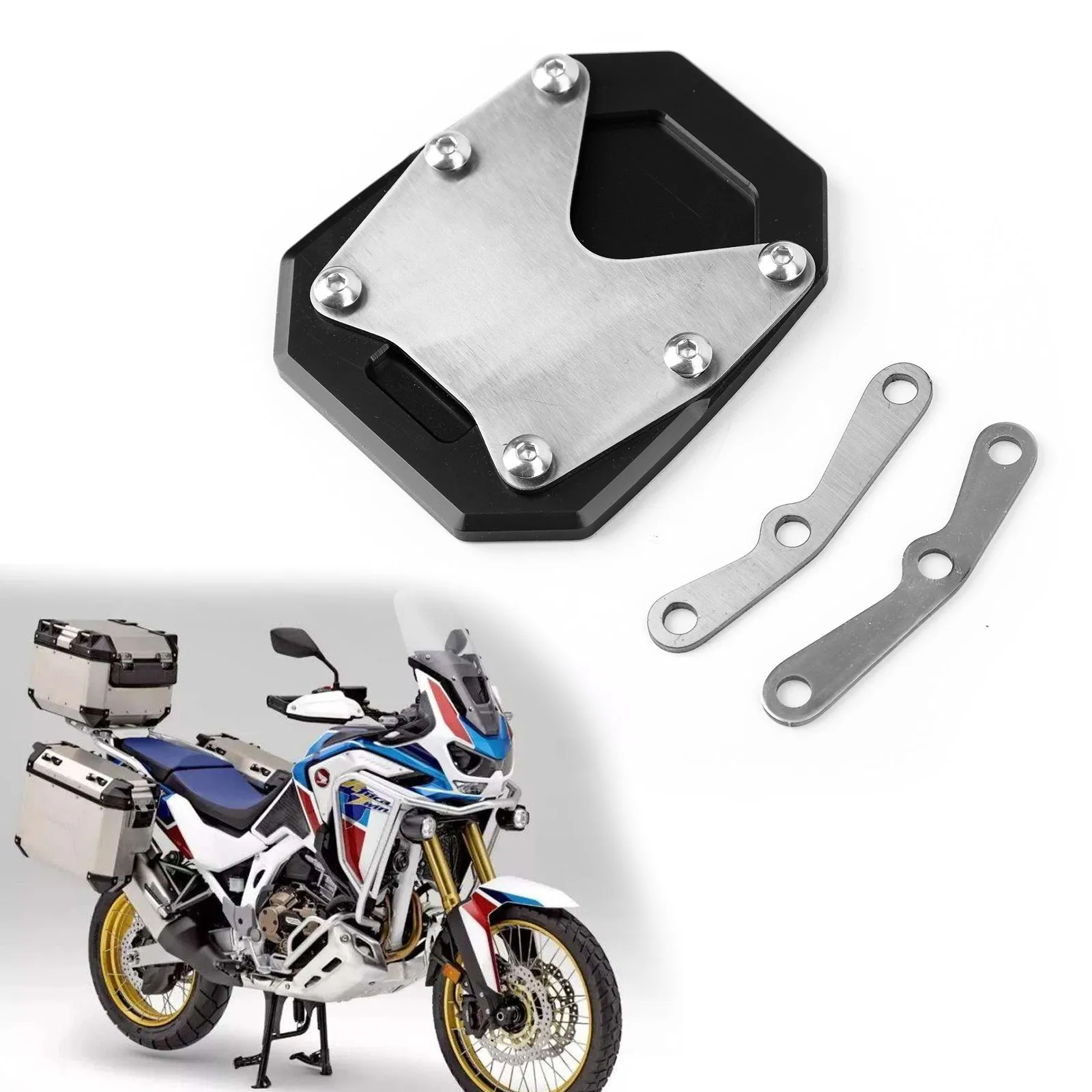Protector caballete lateral para HONDA CRF 1100 L AFRICA TWIN/ADV (2020) genérico