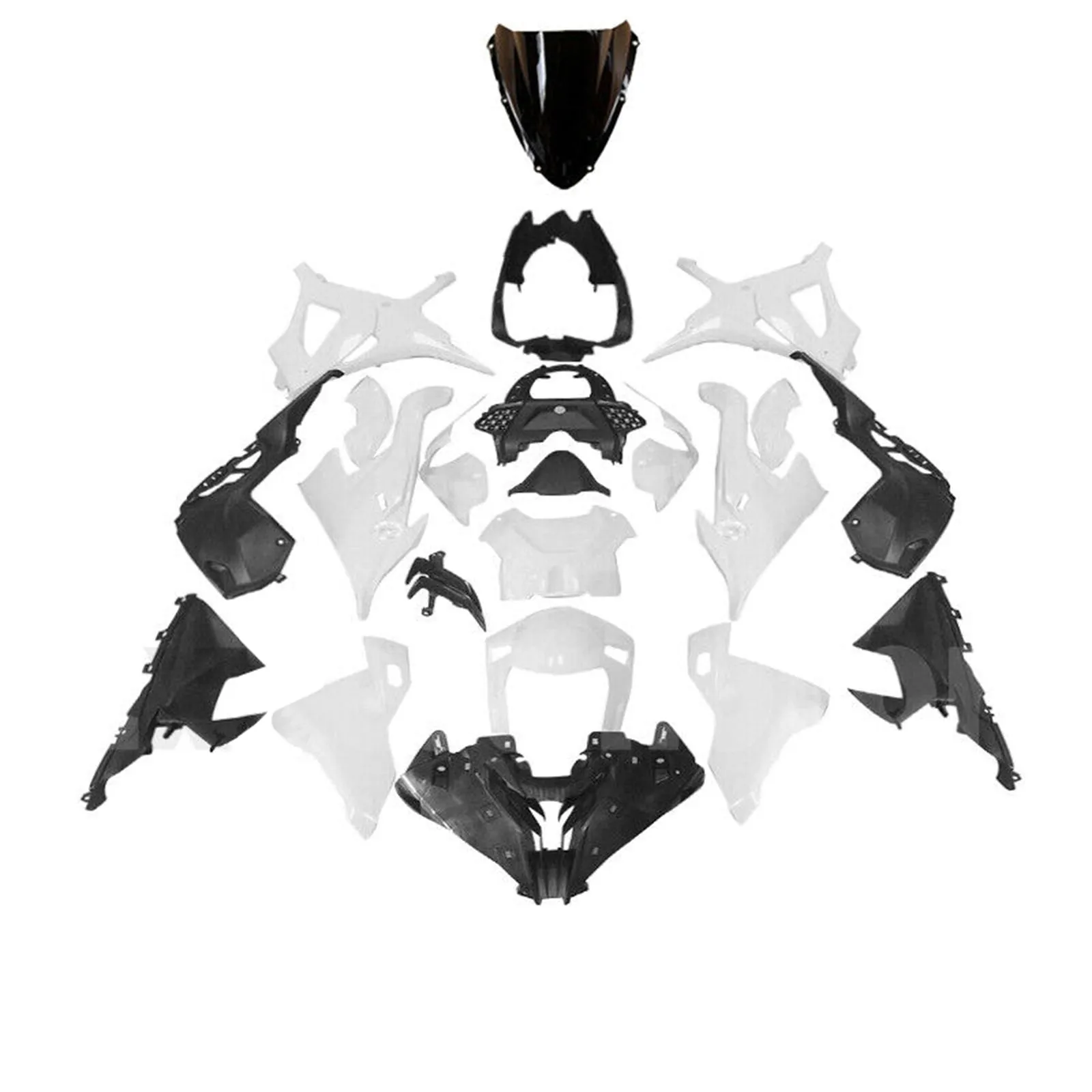 Moldeo por inyección de carenado de carrocería sin pintar BMW S1000RR 2019-2022