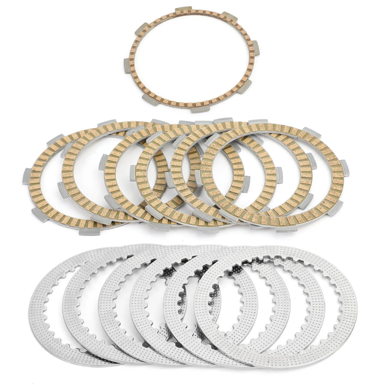 Kit de embrague de acero y discos de fricción para Honda CB Hornets CBR VTZ VT VTR 250 86-10 Genérico