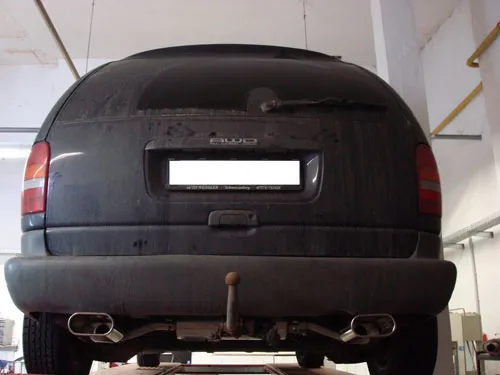 Escape FOX Chrysler Voager II GS escape final salida duplex - 160x80 52 duplex