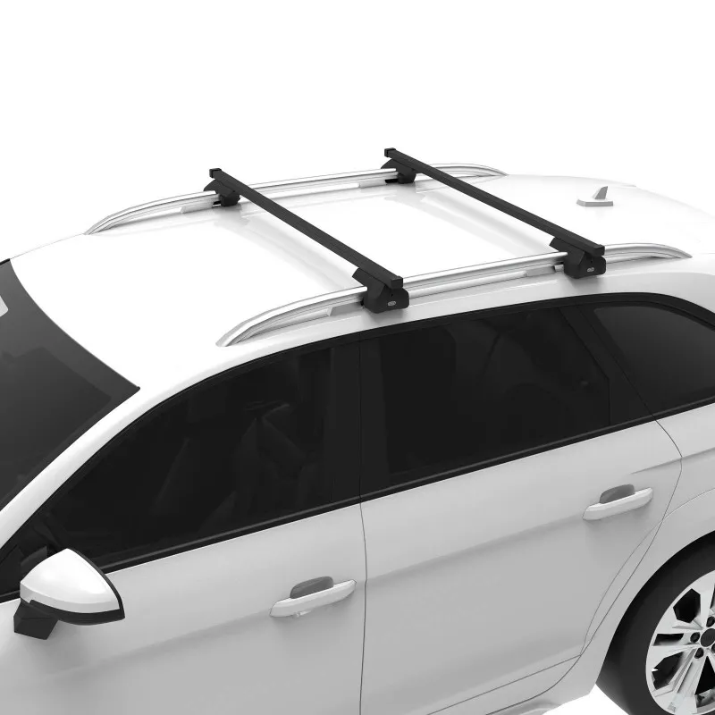 Kit barras de techo Cruzber CRUZ Lane Acero Ford Focus Wagon (II - railing) Año: 2005 - 2011