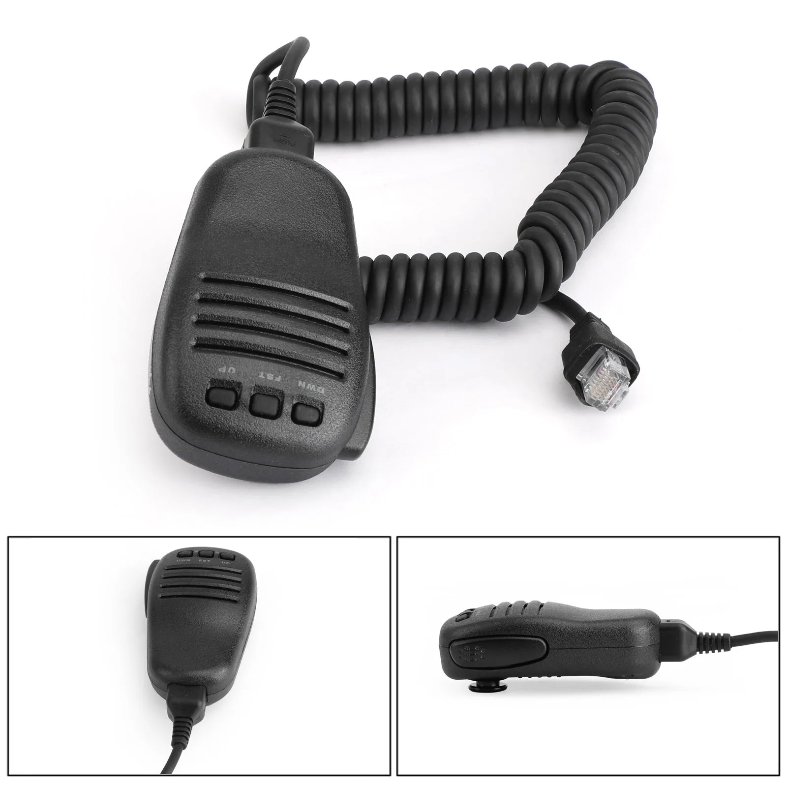 1 micrófono de altavoz portátil para YAESU FT817 FT857 FT891 FT991 FT450