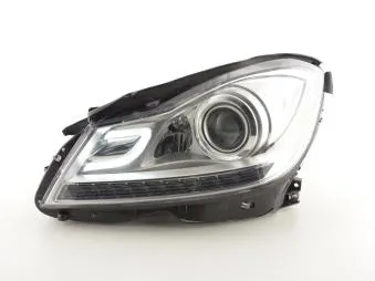 Faros Luz Diurna Mercedes C-Klasse (204) Bj. 2011-2014 Cromado Fk Automotive