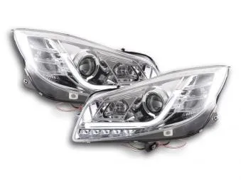 Faros Luz Diurna Con R87 Opel Insignia Bj. Ab 2008 Cromado Fk Automotive