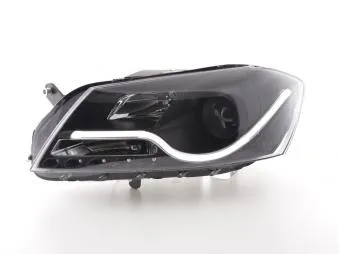Faros Luz Diurna Vw Passat B7 3c Bj. 10- Negro Fk Automotive