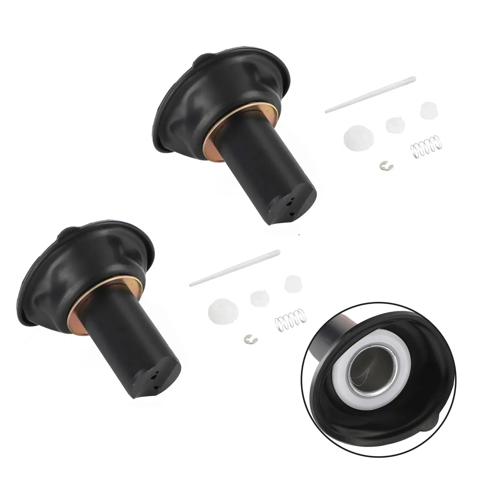 2x Kit de reparación de diafragma de pistón de carburador para Yamaha XJR400 1993-2000 genérico