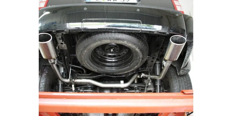 Escape FOX Dodge Nitro final pipe system duplex - 140x90 32 duplex