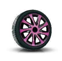 Tapacubos 14", DRACO ROSA 4 pzs