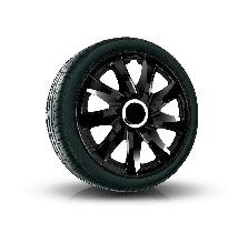 Tapacubos 14", DRIFT NEGRO LACADO 4 pzs