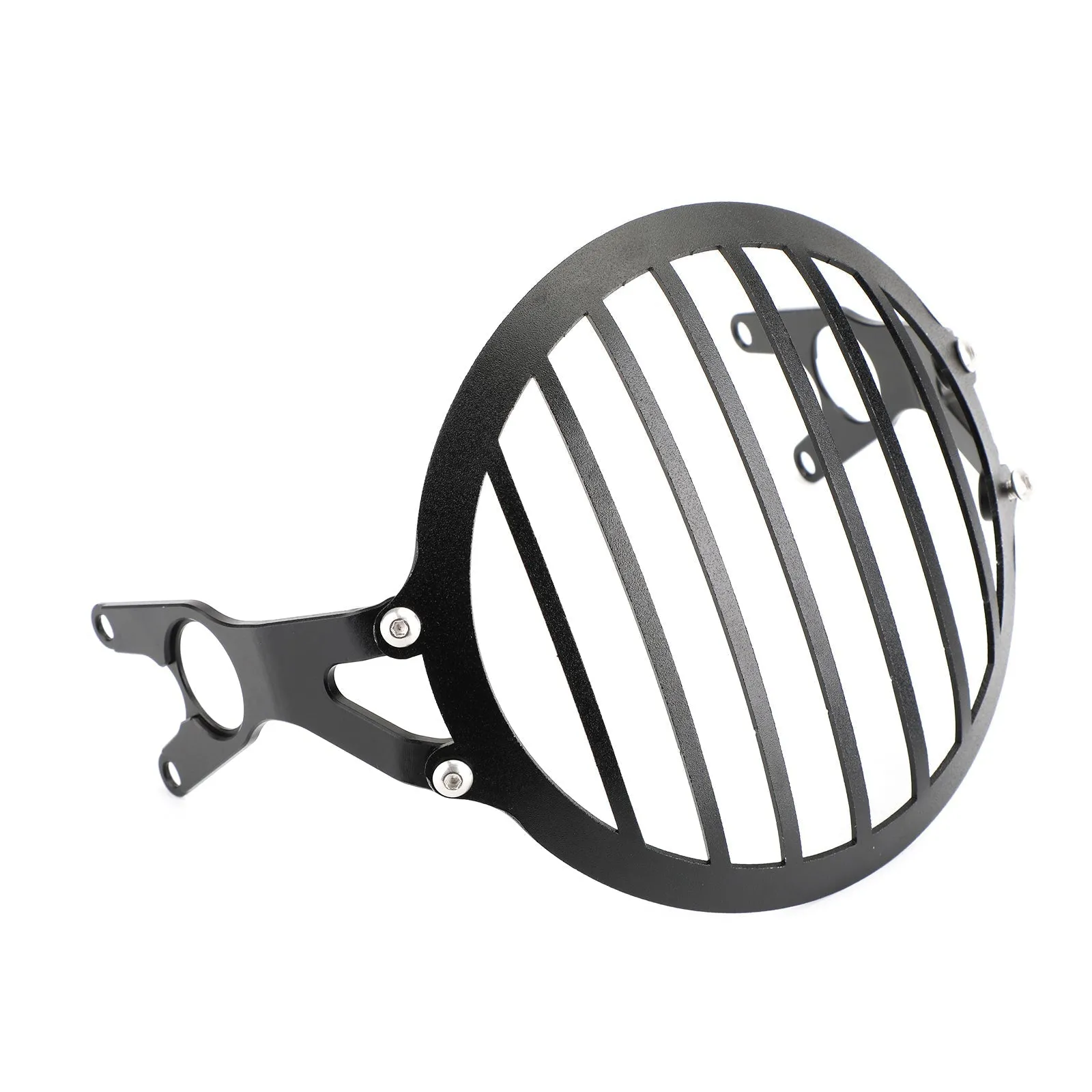 Protector de faro de aluminio negro para Yamaha XSR 900 2016-2019 Genérico