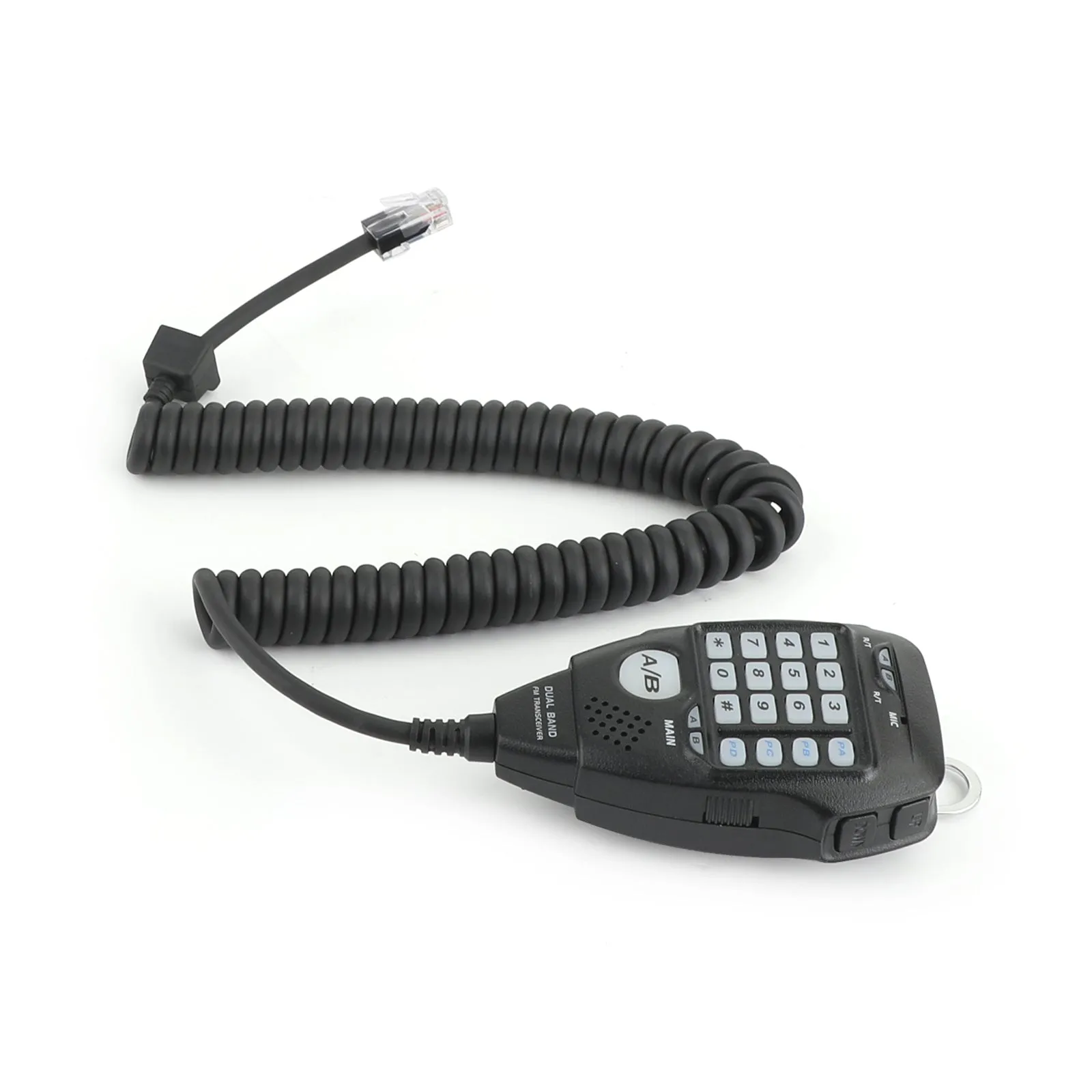 Uso en coche compatible con micrófono walkie talkie para AnyTone AT-778UV AT-588UV