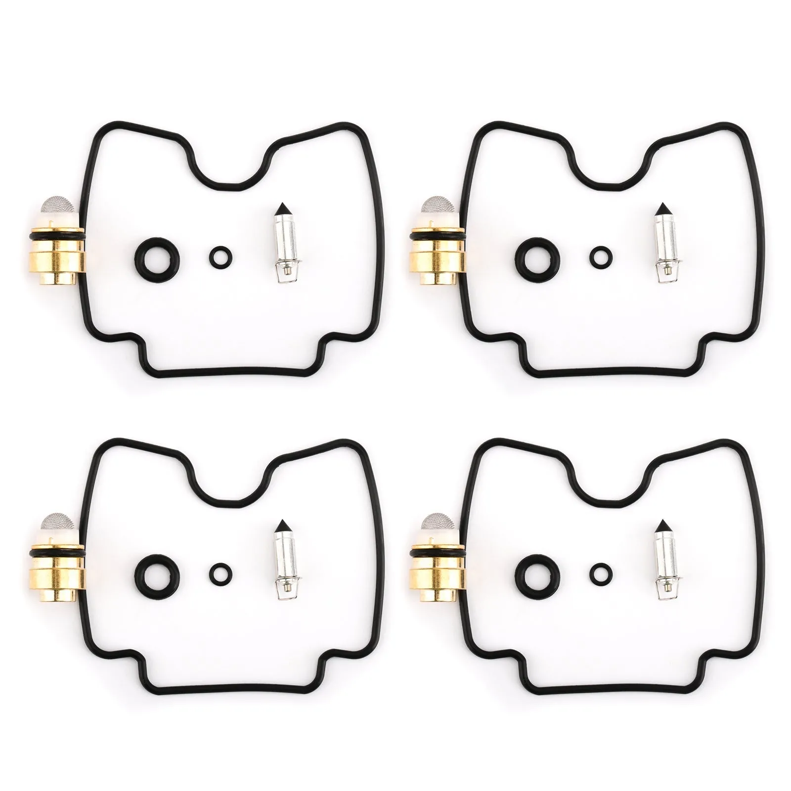 Kit de reparación de carburador de 4 piezas para Yamaha FZS 600 HN SH SN Fazer 1998-2003 genérico