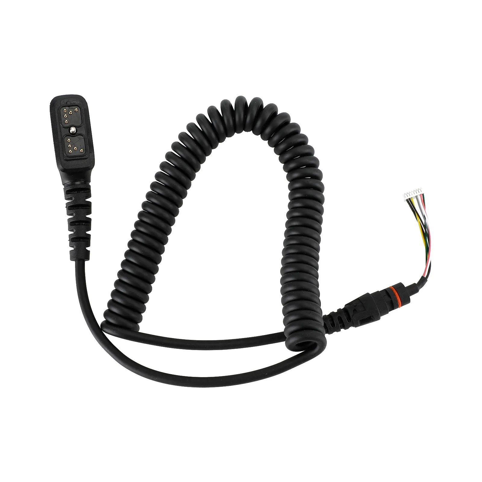 Cable de micrófono y altavoz de Radio de 8 pines para Hytera PD580H PD788 PD782 PD785