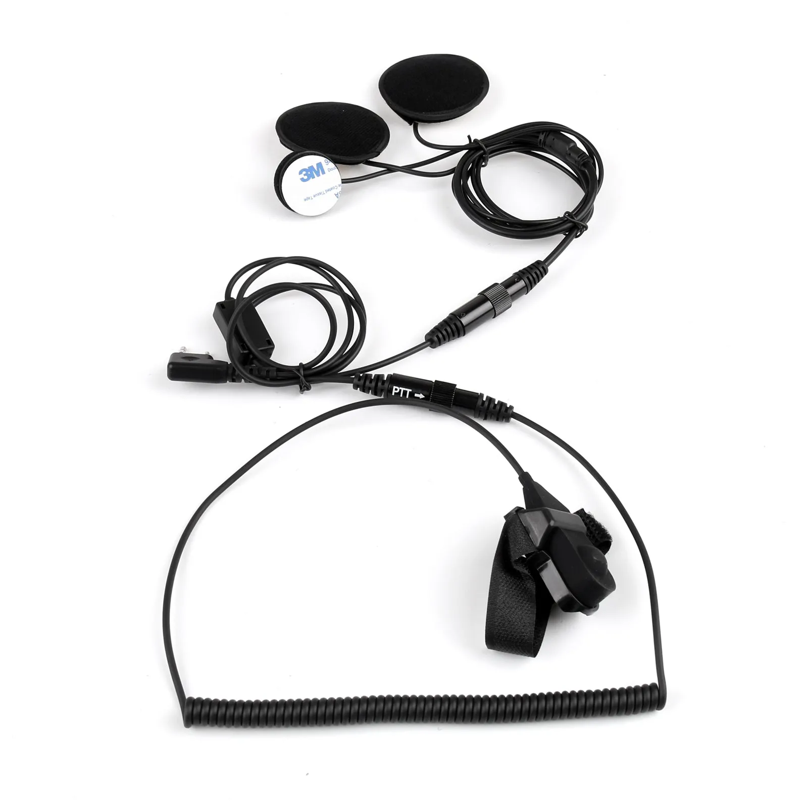 PTT Motorcycle Helmet Radio Helmet Tactics Carrera para Kenwood Baofeng