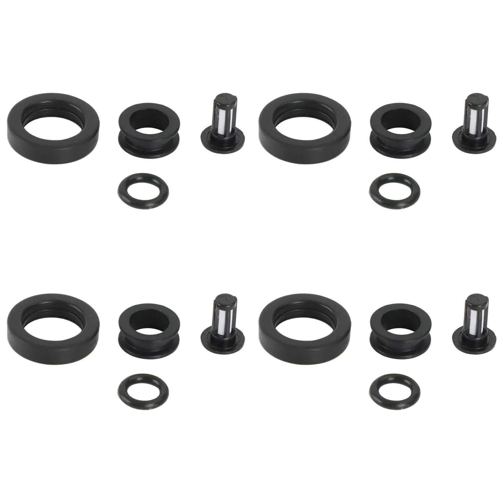 Kit de reparación de inyectores de combustible de 4 piezas 06164P2J000 para VTEC Honda Prelude 1997-2001 genérico