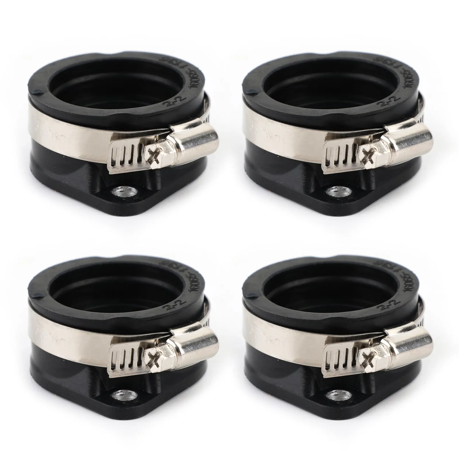 1981-1982 16065-1135 Kawasaki KZ1000 KZ1100 kit de arranque del colector de admisión 4 piezas