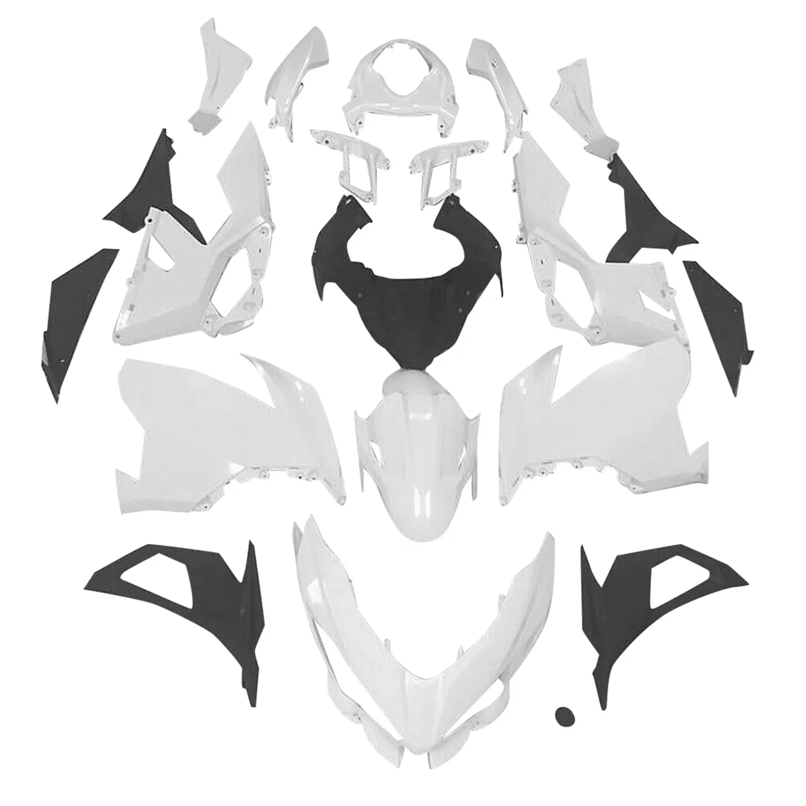 2018-2022 Kawasaki EX400 / Ninja400 Inyección de carenado de carrocería sin pintar
