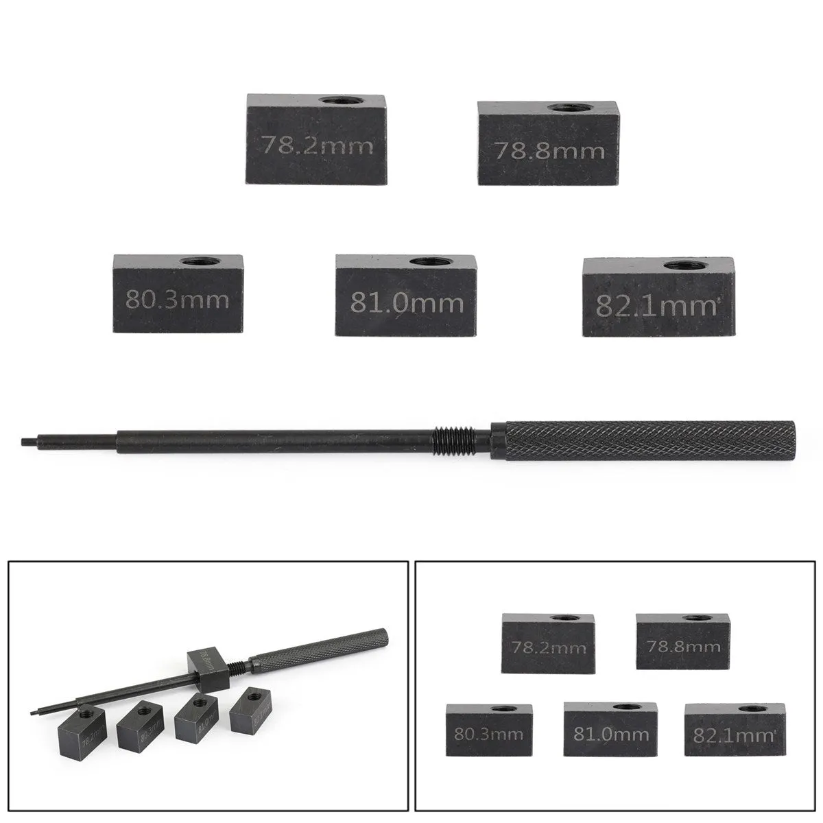 Kits de herramientas de calibre de altura del inyector para motor diésel Detroit serie 50 60 3350 genérico