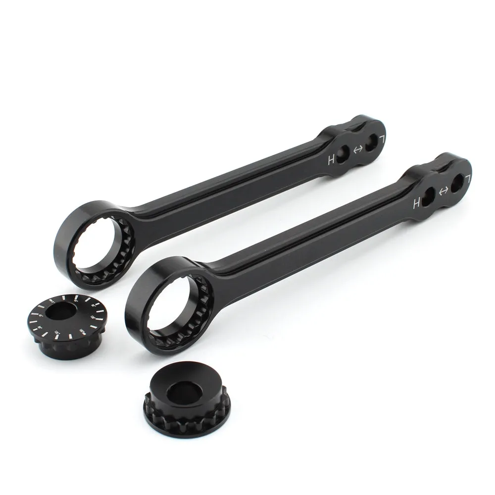 Kawasaki Ninja 400 250 Z400 Z250 13-23 Kit de enlace de bajada de aluminio CNC 40 mm