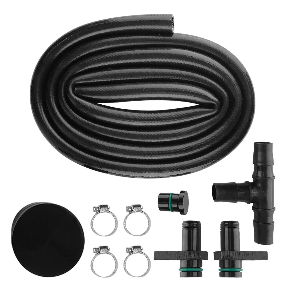 Kit de tubería Turbo CCV PCV Kit de redireccionamiento para GMC Chevrolet 2004-2010 6.6L Duramax Diesel genérico