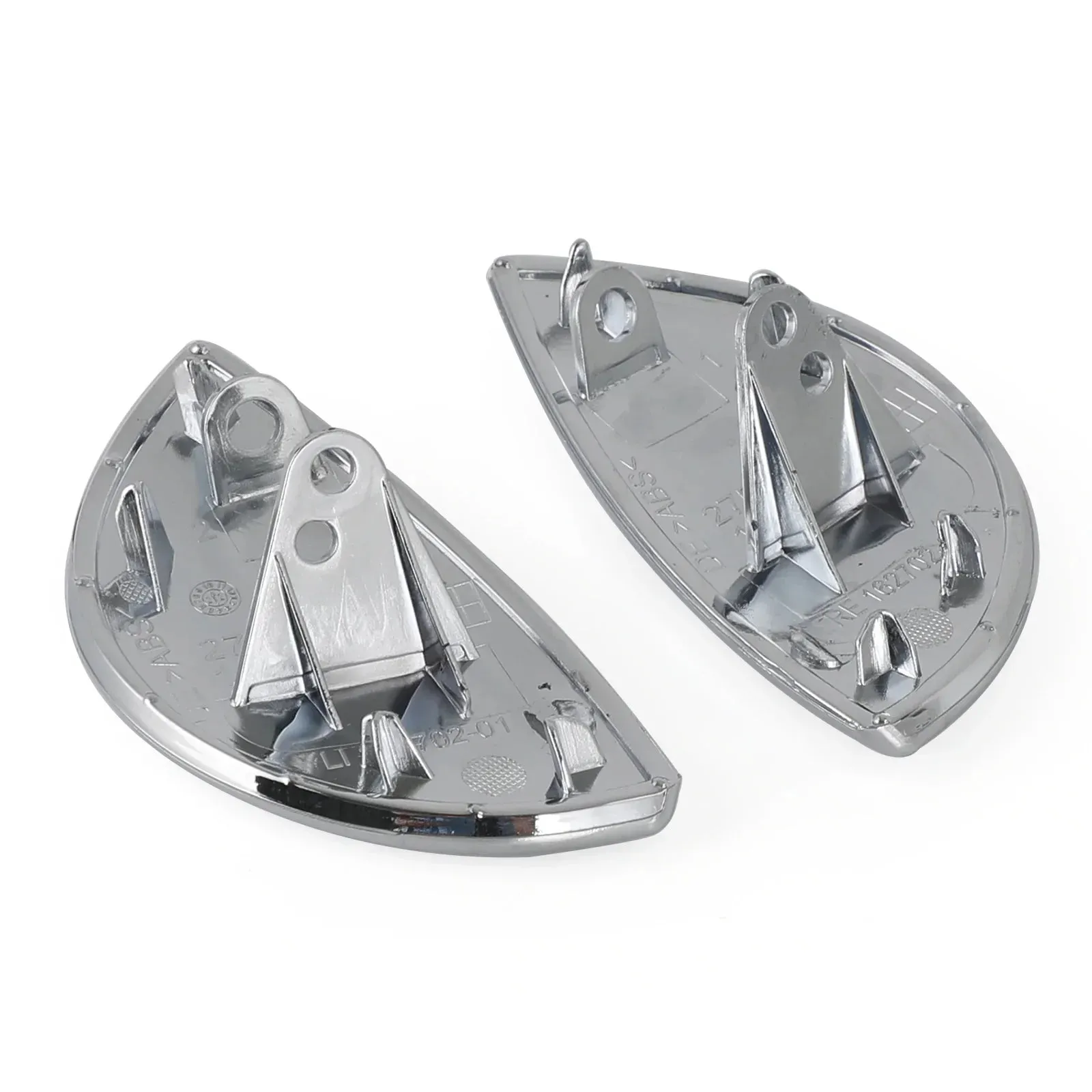 Tapa lavafaros izquierda + derecha cromada 61672752559/60 para Mini Cooper 08-2014 genérico