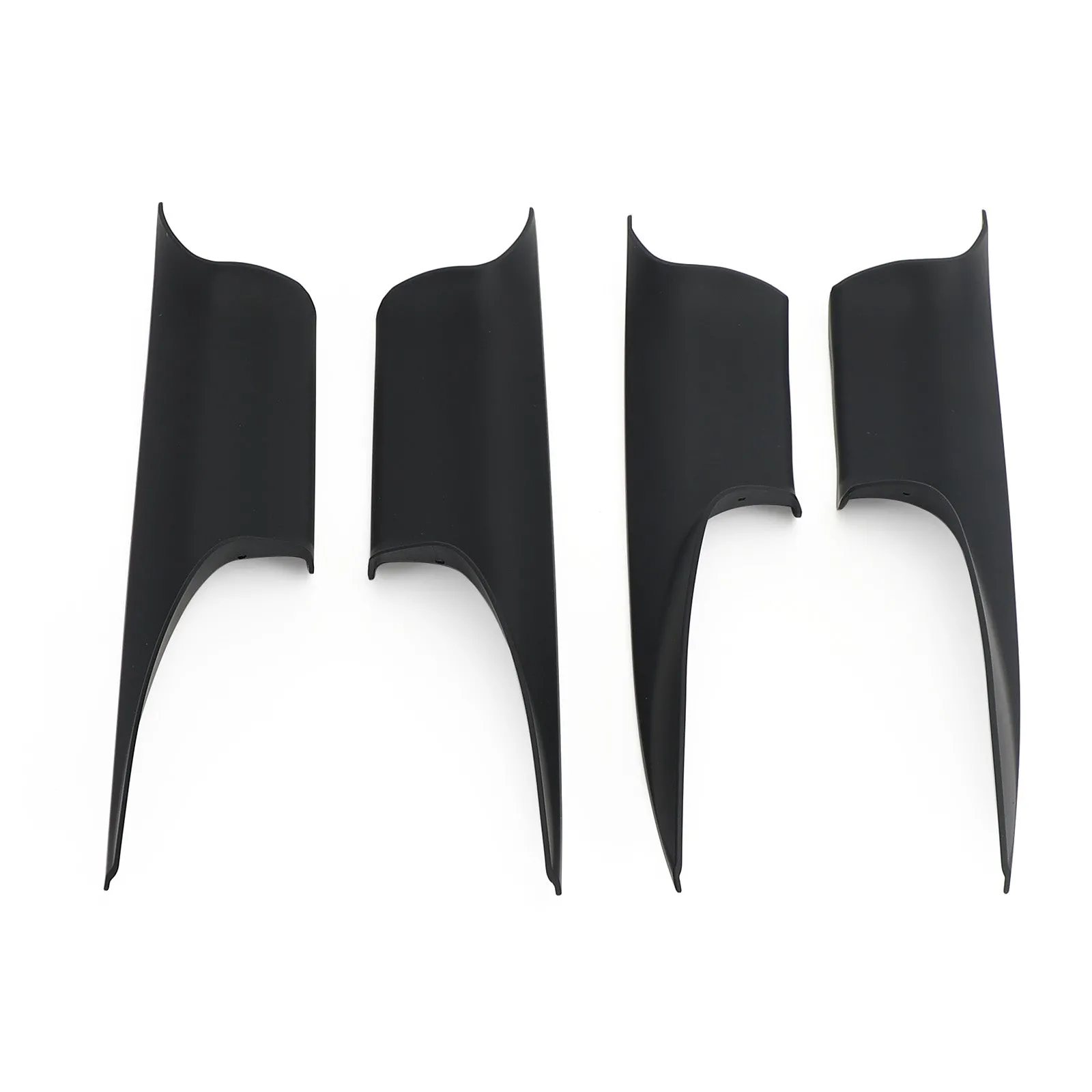 314790661263-1386951767021 4x cubierta de soporte de manija interior de puerta delantera para BMW Serie 7 F01 F02 2008-2015