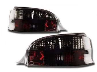 Kit De Pilotos Traseros Para Citroen Saxo Modelo S S Hfx S Kfw 96-02 Negro Fk Automotive