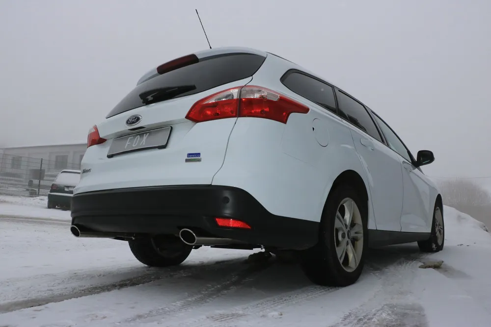 Escape FOX Ford Focus III Ecoboost - Turnier/ Kombi Escape final Duplex - 106x71 32 dch/izq