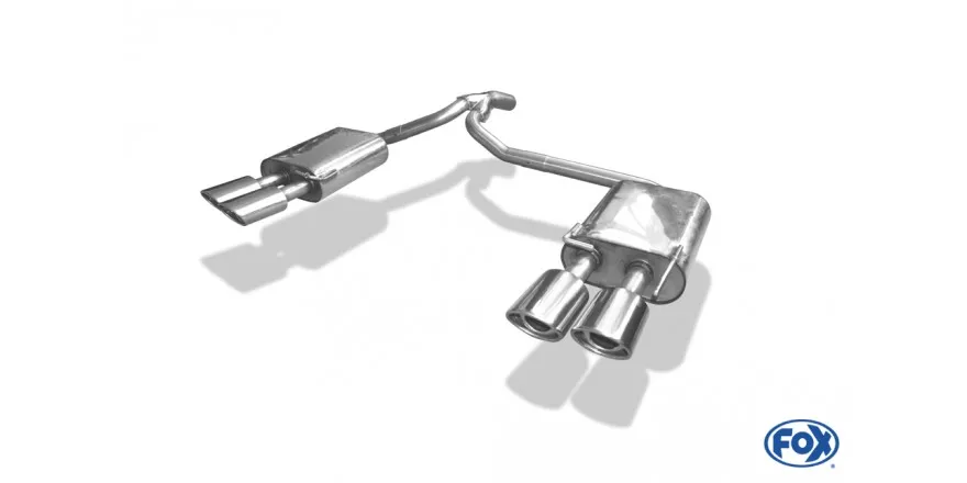 Escape FOX Ford Mondeo IV Tunier (station wagon) escape final duplex - 2x106x71 33 duplex