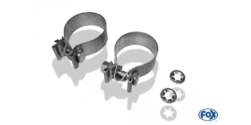 Escape FOX Ford Galaxy WGR/ VW Sharan 7M Supresor de escape delantero