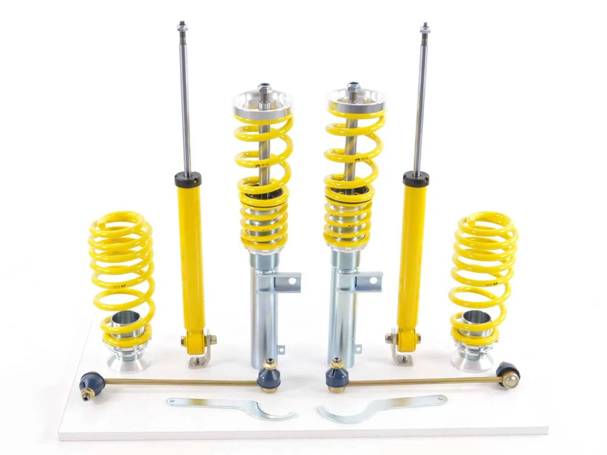 Kit coilover regulable dureza FK Audi A3 Cabriolet Bj.2008-2013 con puntal de 50mm