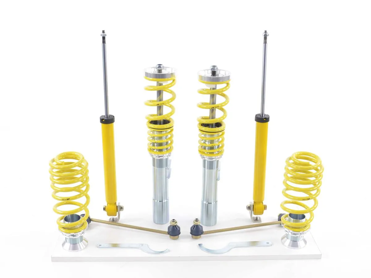 Kit coilover regulable dureza FK VW Golf 5 1K Bj.2003-2008 con puntal 55mm