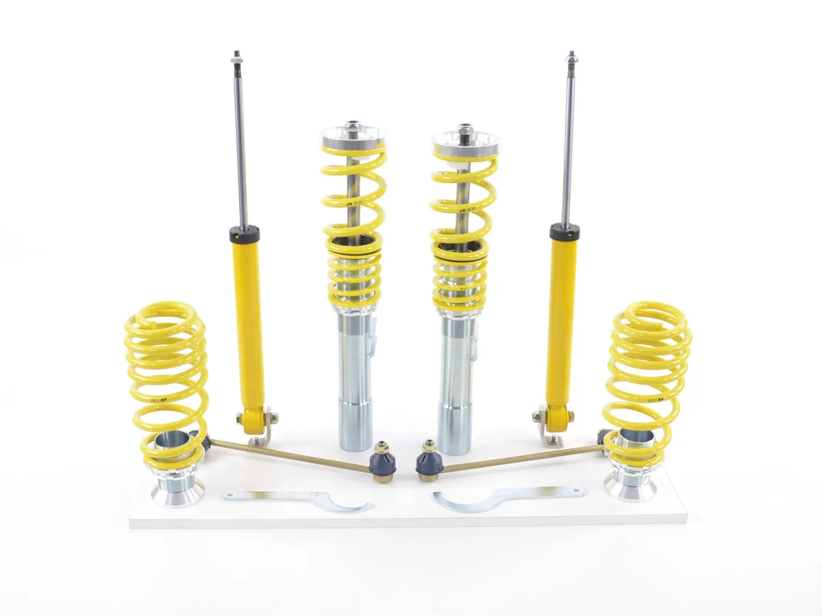 Kit coilover regulable dureza FK VW Golf 5 1KM Variant Bj.2007-2009 con puntal 55mm