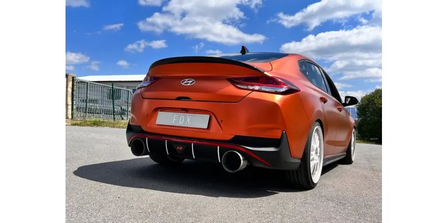 Tubo de escape Hyundai i30N Fastback Facelift para el silenciador original - 1x160 tipo 10 derecho/izquierdo