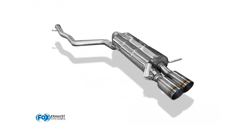 Hyundai I20 N - Escape BC3 Final - 2x90 tipo 14 con borde de color