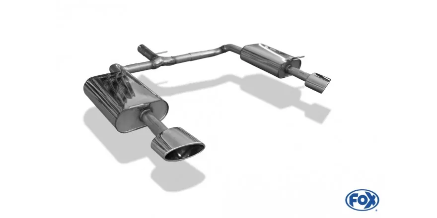 FOX Escape trasero derecho / izquierdo - 160x90 tipo 38 derecho / izquierdo Hyundai i40 CW Diesel Año: 1,7l D 85/100/104kW