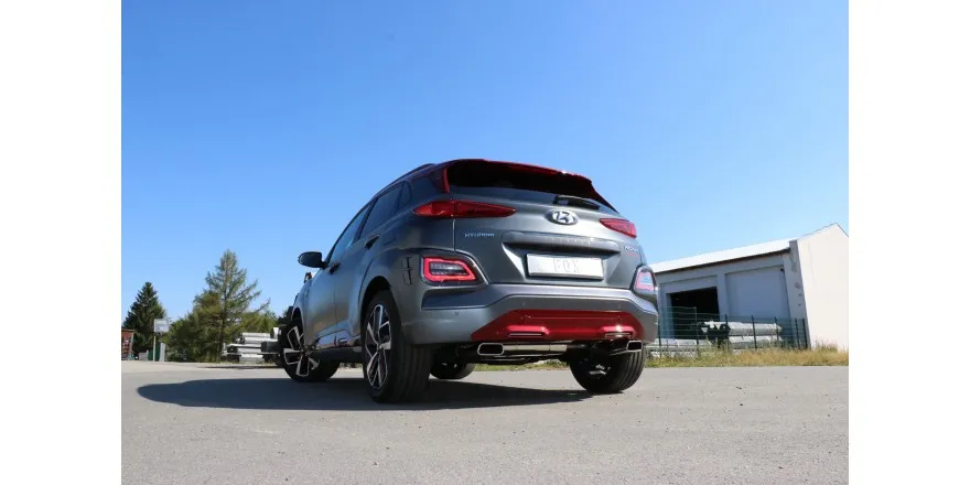 Hyundai Kona 2WD Ironman salida Escape trasero FOX derecha / izquierda - 145x65 tipo 59 derecha / izquierda