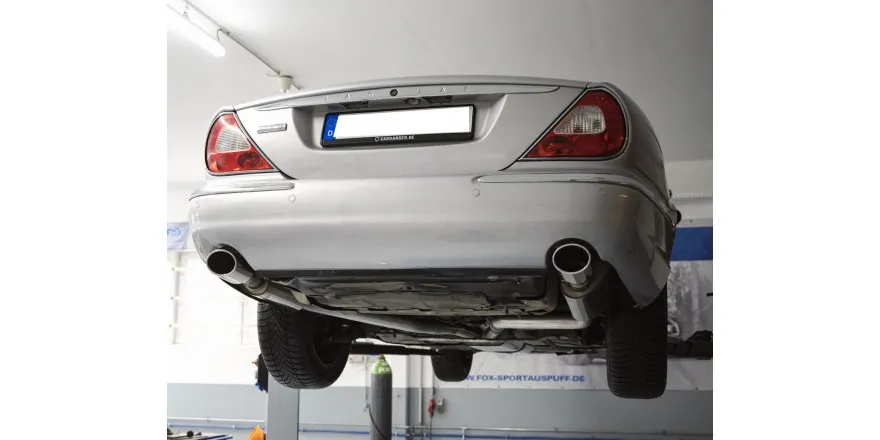 Jaguar XJ - Escape deportivo X350 derecho/izquierdo - 115x85 tipo 44 derecho/izquierdo