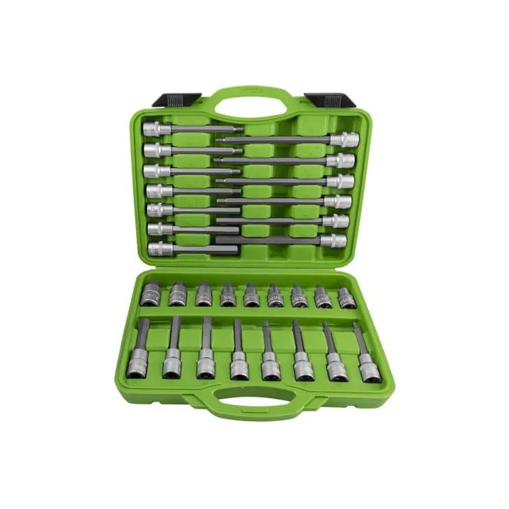 JBM 52604 Estuche de puntas para tornillos hexagonales 30 piezas