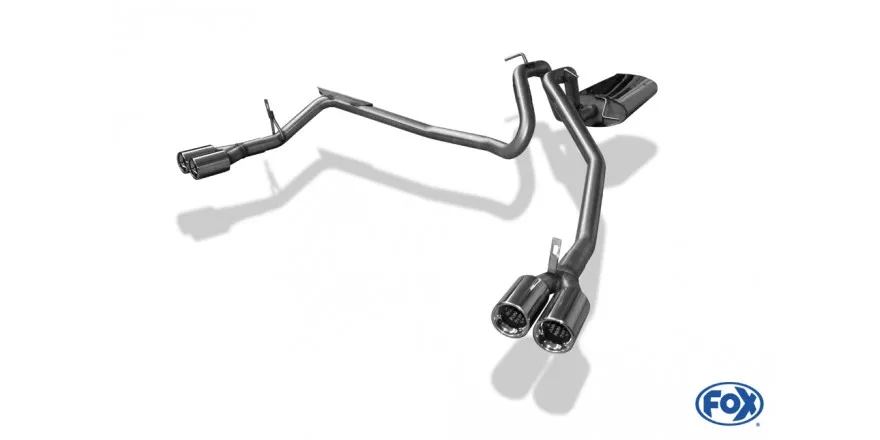 Escape FOX Jeep Grand Cherokee Typ WH escape final Ausgang dch/izq - 2x80 Typ 13 dch/izq