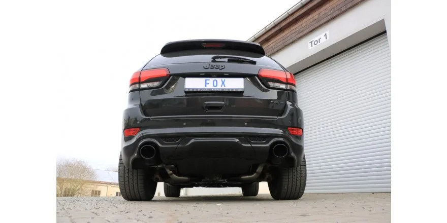 FOX Escape trasero derecho / izquierdo - 129x106 tipo 44 esmalte NEGRO Jeep Grand Cherokee WK II - 6.4l SRT8 de 2014 Año:Desde 2