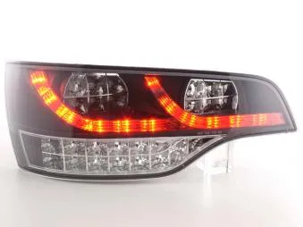 Kit De Pilotos Traseros Led Audi Q7 Modelo 4l 06- Negro Fk Automotive