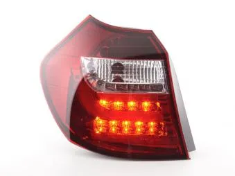 Pilotos Led Bmw 1er E87/E81 3/5-Trg. Bj. 04-06 Trasnparente/Rojo Fk Automotive