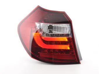 Pilotos Led Bmw 1er E87/E81 3/5-Trg. Bj. 07-11 Trasnparente/Rojo Fk Automotive