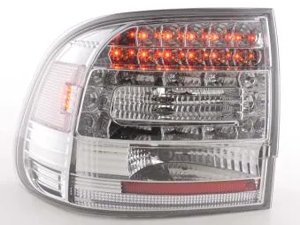 Kit De Pilotos Traseros Led Porsche Cayenne Modelo 955 02-06 Cromado Fk Automotive