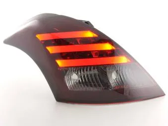 Kit De Pilotos Traseros Led Suzuki Swift 2011-, Rojo/Negro Fk Automotive