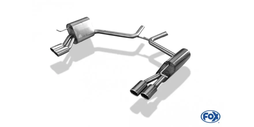 Escape FOX Mercedes E-Class W211 escape final duplex - 2x76 13 duplex