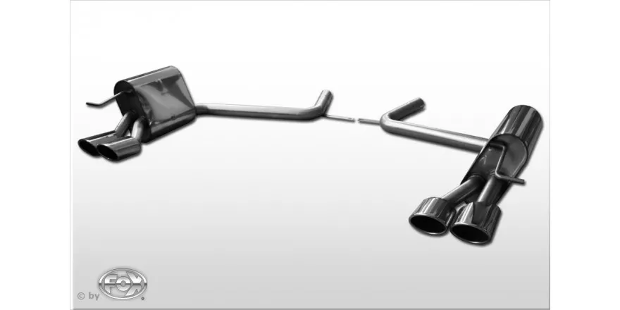 Escape FOX Mercedes E-Class S211 Caravan escape final duplex - 2x106x71 32 duplex